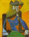 Mujer sentada en un sillón 5 1941 cubista Pablo Picasso